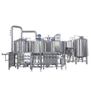 Máquina de elaboración de cerveza de acero inoxidable 1000L 3000L, sistema de cervecería, proyecto llave en mano a la venta