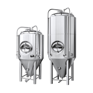 1000L 1500L 2000L 3000L 5000L 10bbl 15bbl 20bbl 30bbl 50bbl Chaqueta de hoyuelo de acero inoxidable Fermentador de cerveza Fermentación Máquina de fermentación Equipo Tanque